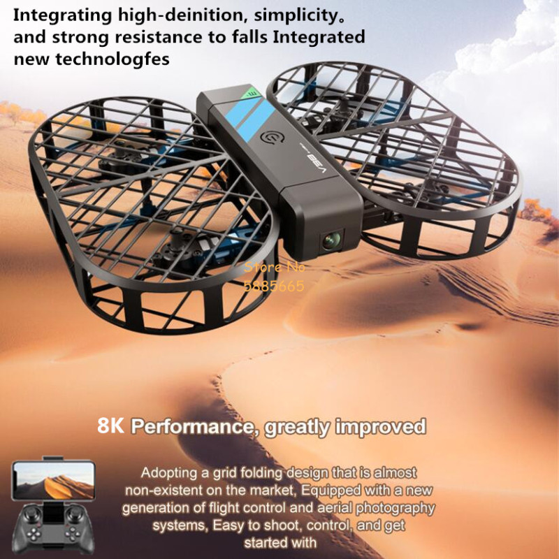 Drone Battery Box - 8K HD-camera 360° ° Bescherming Optische