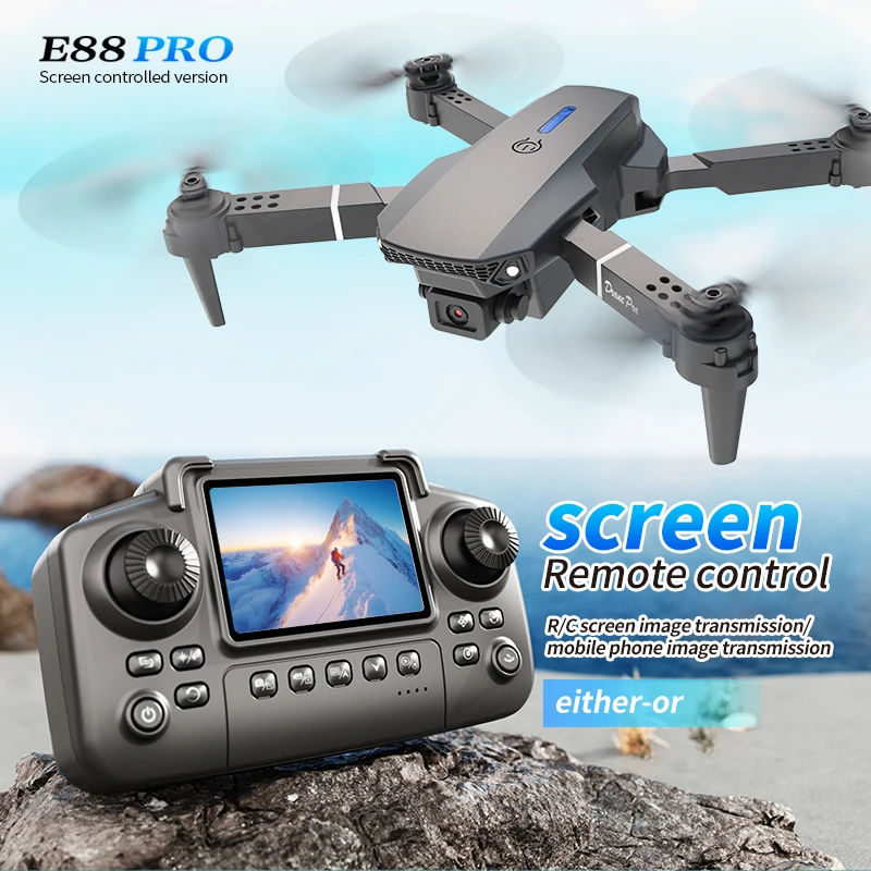 Drone Battery Box - Professionele E88 PRO Drone met scherm