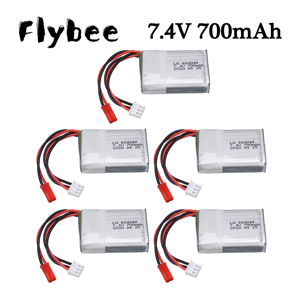 Drone Battery Lipo - 7.4V 700mAh 25c Lipo Batterij Voor