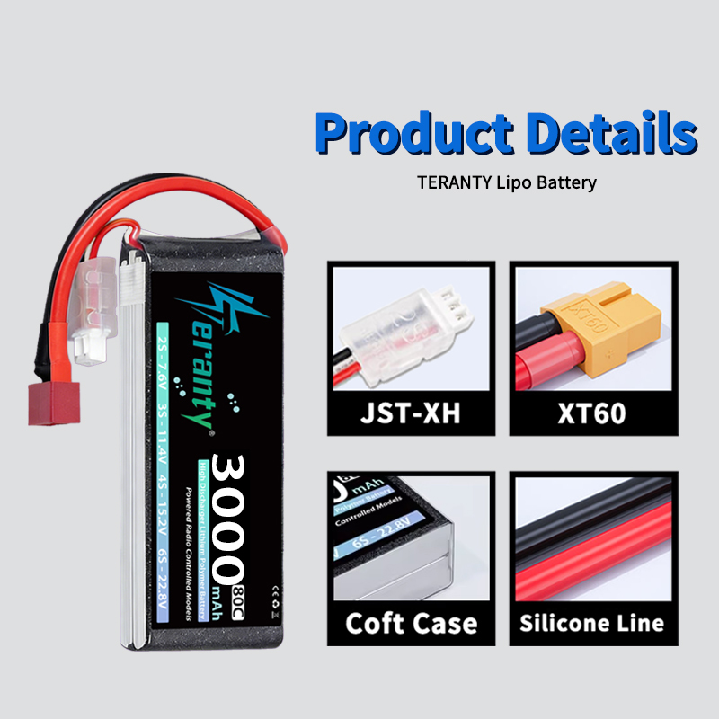 TERANTY 2S 3000mAh Lipo Batter - Drone Battery Lipo recensie en prijs