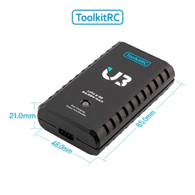 ToolkitRC U3 2-3S LiPo UN3 4-8 - Drone Battery 3S recensie en prijs