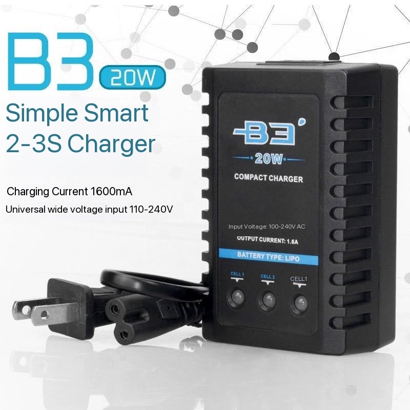 B3 20W eenvoudige gebalanceerd - Drone Battery 3S recensie en prijs