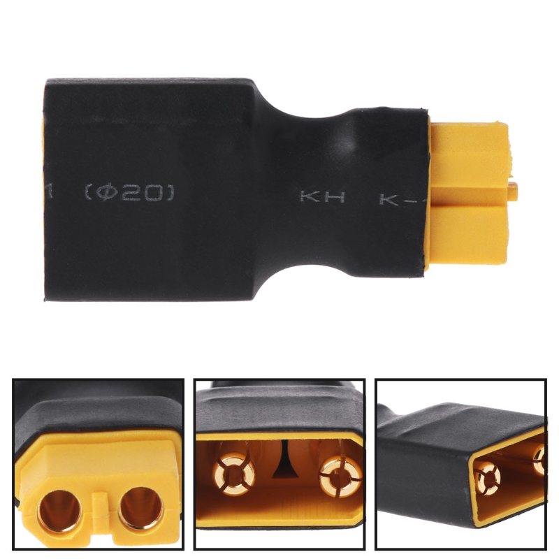 XT90 mannelijke naar XT60 vrou - Drone Battery Charger recensie en prijs