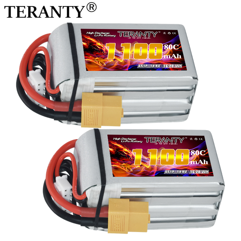 TERANTY 4S 1100mAh 80C/160C Li - Drone Battery 4S recensie en prijs