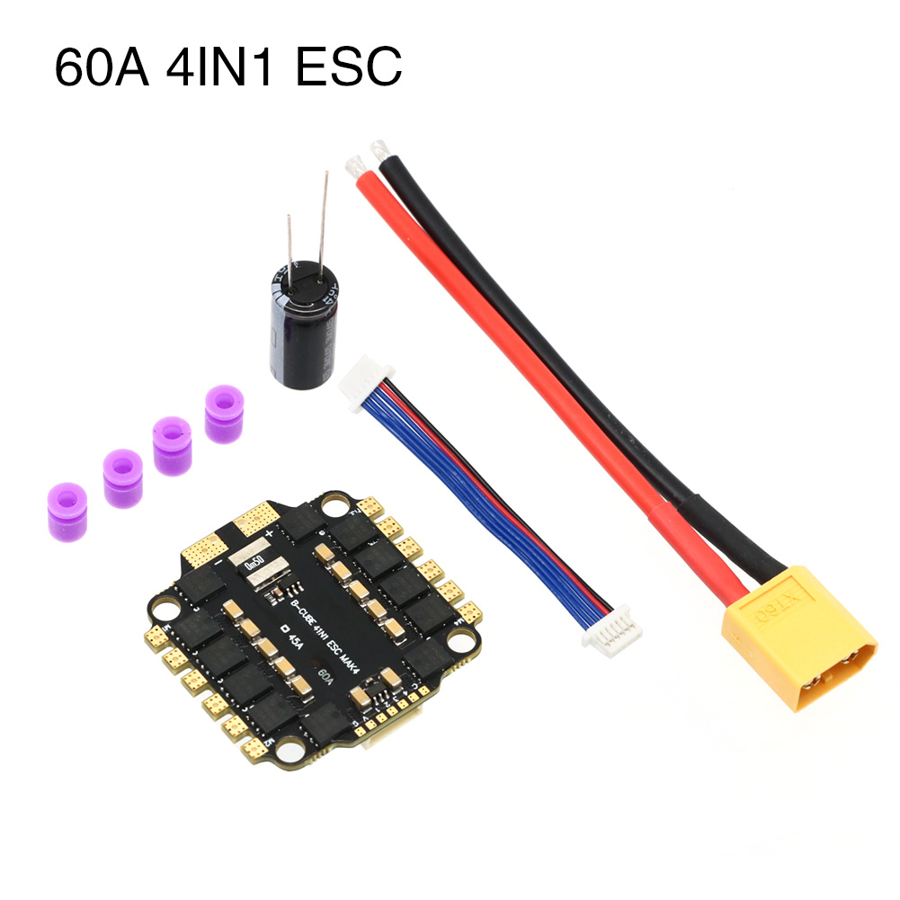 UAngel 4IN1 45A 60A ESC BLHELI - Drone Battery 6S recensie en prijs