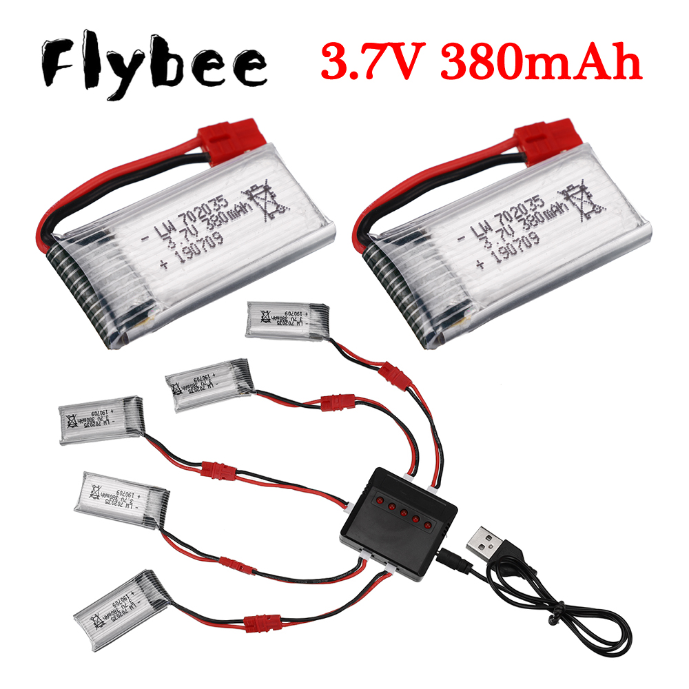 3.7V 380Mah Lipo Batterij Met  - Drone Battery Charger recensie en prijs
