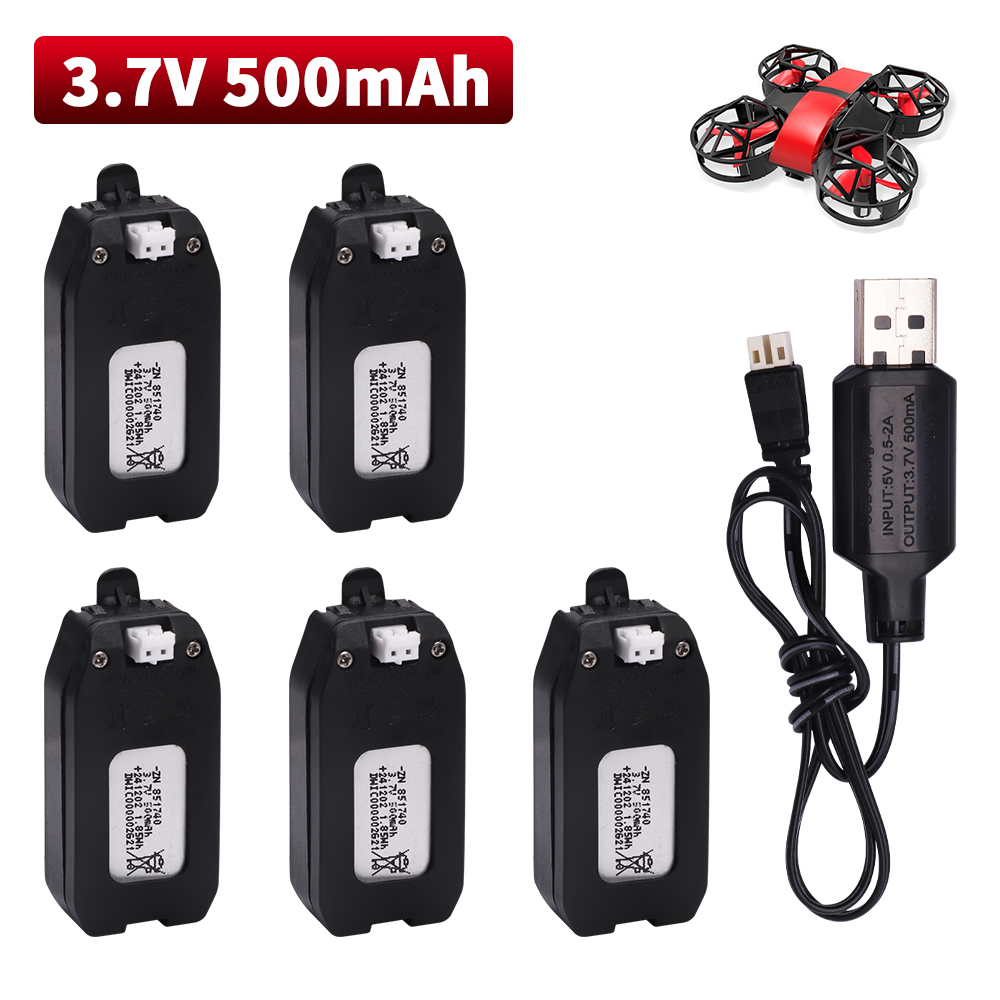 3.7V 500mAh Lithium Batterij V - Drone Battery Lipo recensie en prijs