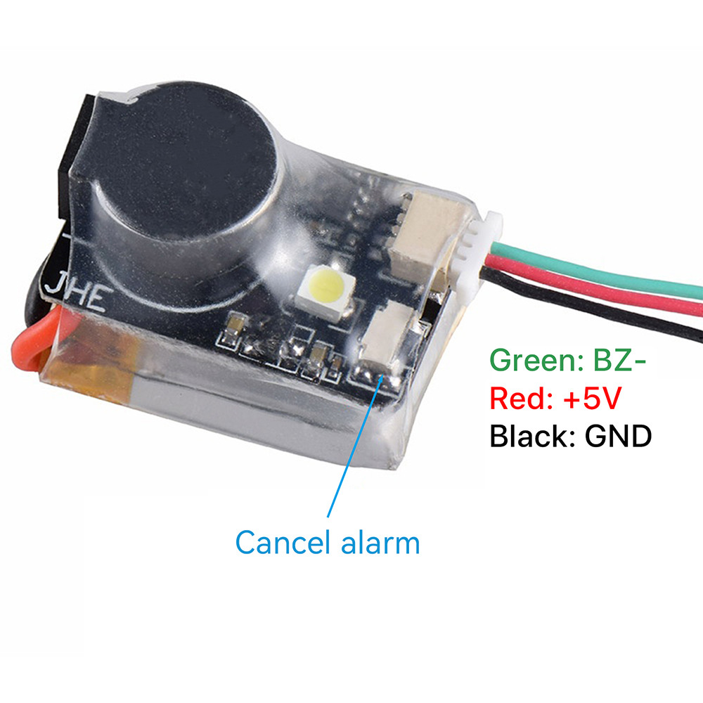 JHEMCU JHE42B/JHE20B Finder Mi - Drone Battery Alarm recensie en prijs